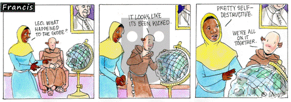 Francis on Thursday February 27, 2025 Comic Strip