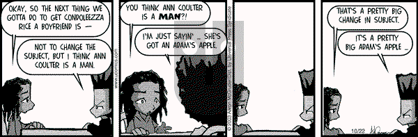 The Boondocks on Wednesday May 25, 2011 Comic Strip