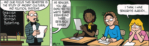 Luann on Thursday September 5, 2013 Comic Strip