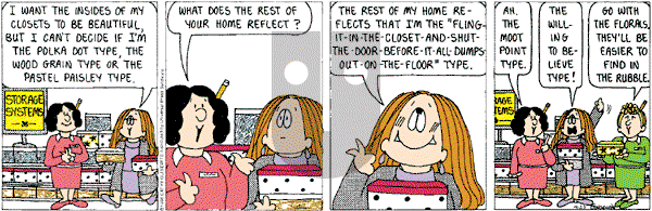Cathy Classics - Tuesday April 23, 2002 Comic Strip