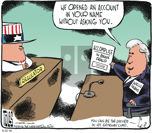 Tom Toles on Thursday September 22, 2016 Comic Strip