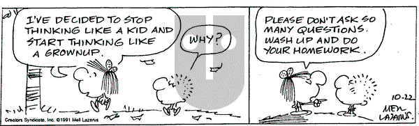 Miss Peach on Tuesday April 8, 2025 Comic Strip