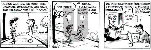 Grand Avenue on Thursday June 2, 2005 Comic Strip