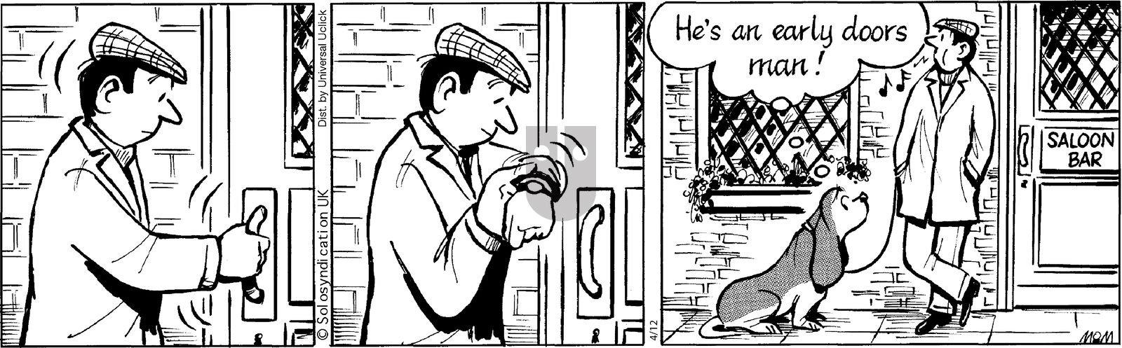 Fred Basset on Saturday April 12, 2014 Comic Strip