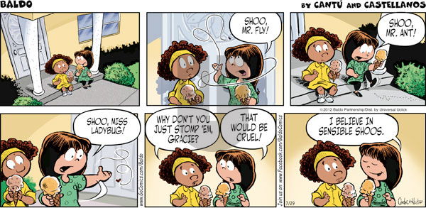 Baldo on Sunday July 29, 2012 Comic Strip