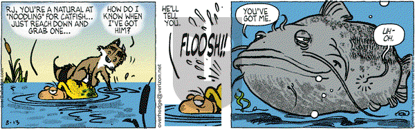 Over the Hedge on Friday August 13, 2010 Comic Strip