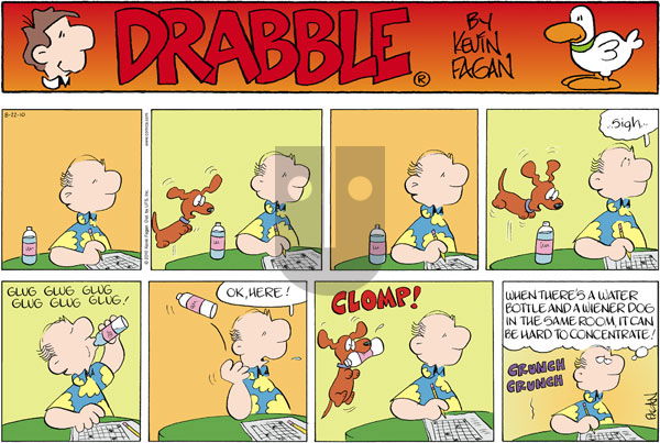 Drabble on Sunday August 22, 2010 Comic Strip