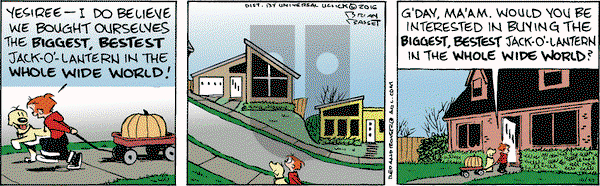 Red and Rover on Thursday October 27, 2016 Comic Strip