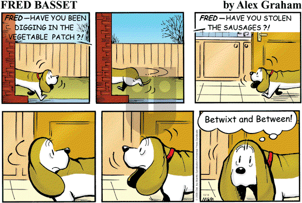 Fred Basset on Sunday October 18, 2009 Comic Strip