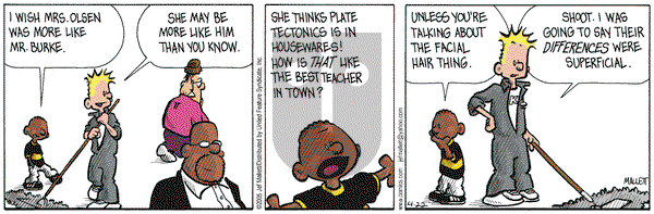 Frazz on Friday April 22, 2005 Comic Strip