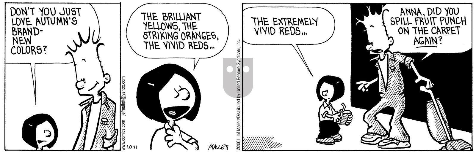 Frazz - Thursday October 11, 2001 Comic Strip