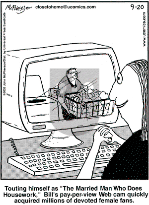 Close to Home on Friday September 20, 2002 Comic Strip