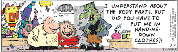 Frank and Ernest - Tuesday March 7, 2006 Comic Strip