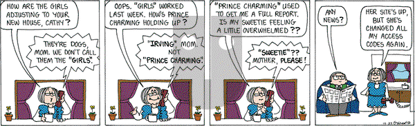 Cathy Classics on Saturday October 22, 2005 Comic Strip