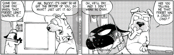 Get Fuzzy on Tuesday June 4, 2002 Comic Strip
