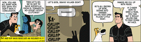 Rip Haywire on Friday December 6, 2019 Comic Strip