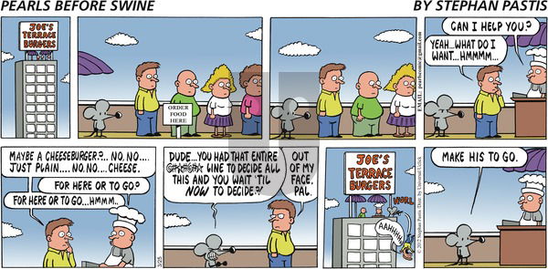 Pearls Before Swine on Sunday March 25, 2012 Comic Strip