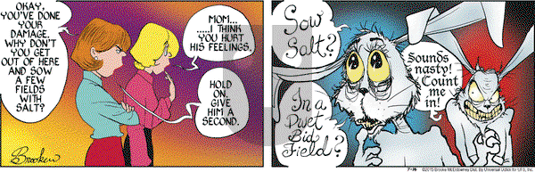 9 Chickweed Lane on Tuesday July 14, 2015 Comic Strip