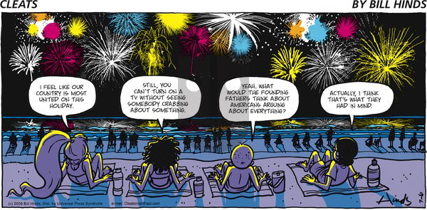 Cleats on Sunday July 6, 2008 Comic Strip