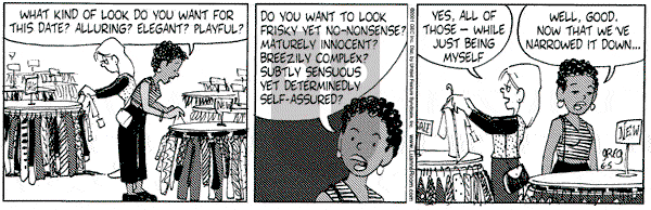 Luann on Tuesday June 5, 2001 Comic Strip