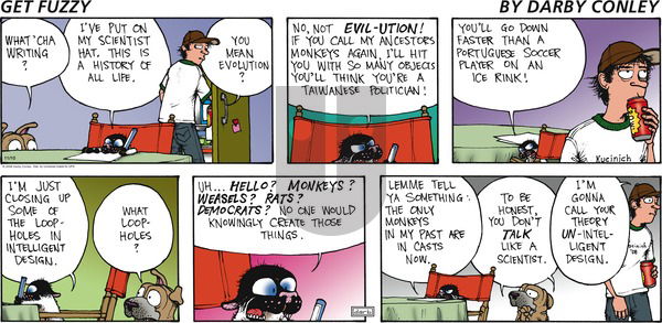 Get Fuzzy on Sunday November 10, 2013 Comic Strip