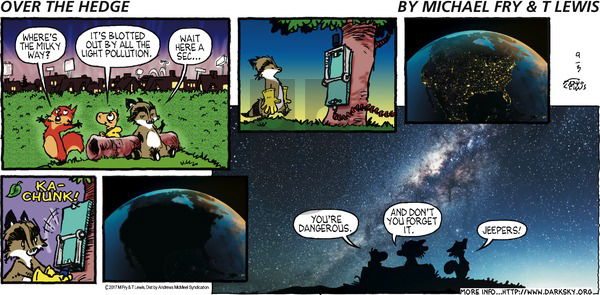 Over the Hedge on Sunday September 3, 2017 Comic Strip