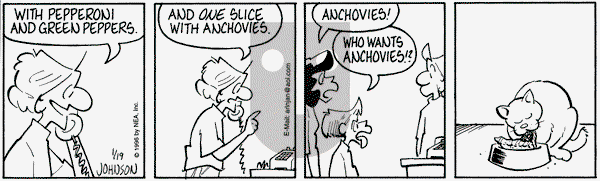 Arlo and Janis on Friday January 19, 1996 Comic Strip