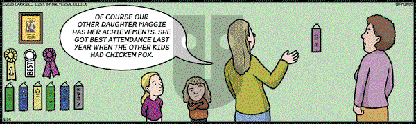 F Minus on Friday March 25, 2016 Comic Strip