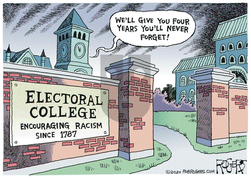 Rob Rogers on Thursday November 5, 2020 Comic Strip