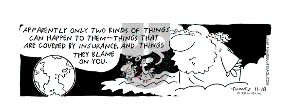 Frank and Ernest - Friday November 18, 1994 Comic Strip