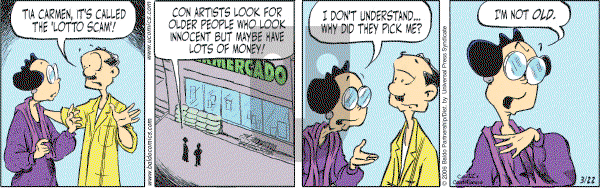 Baldo - Wednesday March 22, 2006 Comic Strip