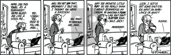 Doonesbury on Thursday August 13, 1981 Comic Strip