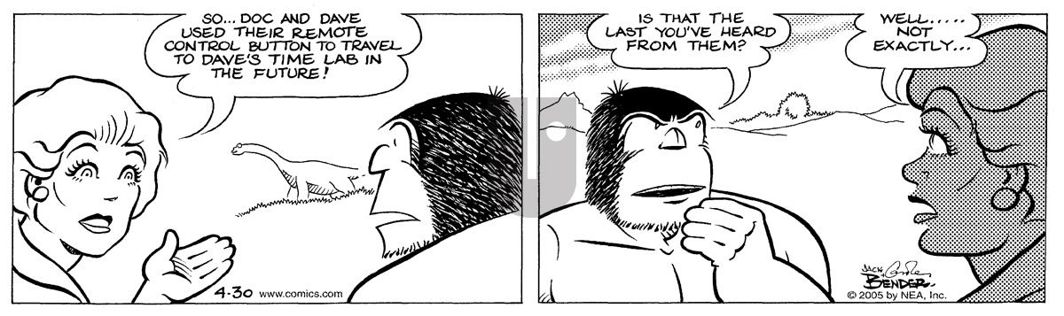 Alley Oop - Saturday April 30, 2005 Comic Strip