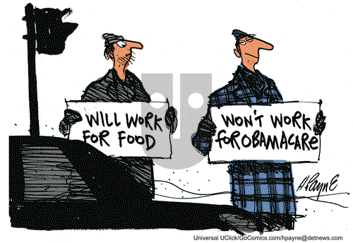 Henry Payne - Friday February 7, 2014 Comic Strip