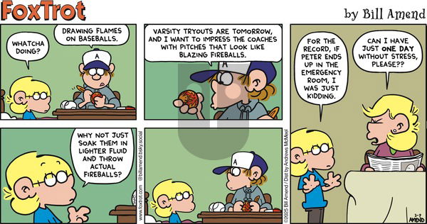 FoxTrot on Sunday March 9, 2025 Comic Strip