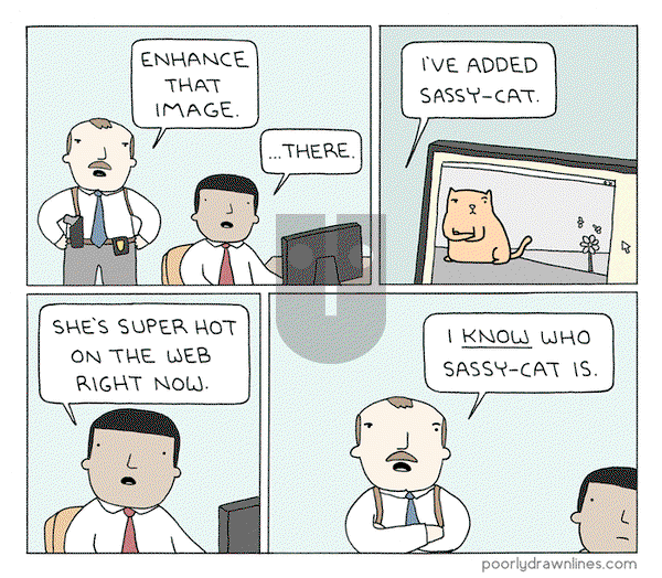 Poorly Drawn Lines on Monday February 5, 2018 Comic Strip