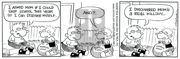 Soup to Nutz - Old on Monday August 7, 2006 Comic Strip