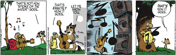 Over the Hedge on Saturday April 12, 2008 Comic Strip