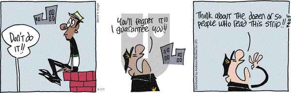 The Knight Life on Wednesday August 23, 2017 Comic Strip