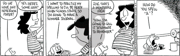 Baby Blues on Friday August 2, 2002 Comic Strip