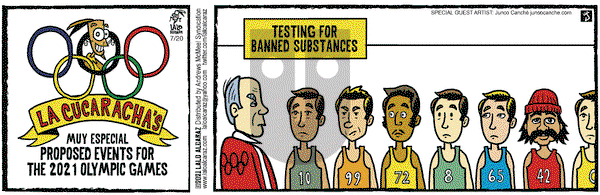 La Cucaracha on Tuesday July 20, 2021 Comic Strip