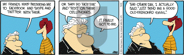 The Buckets on Wednesday October 29, 2014 Comic Strip