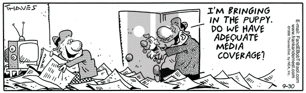 Frank and Ernest on Wednesday September 30, 1998 Comic Strip
