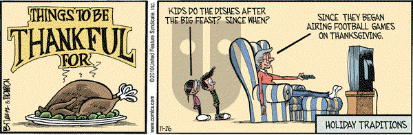 Grand Avenue on Friday November 26, 2010 Comic Strip