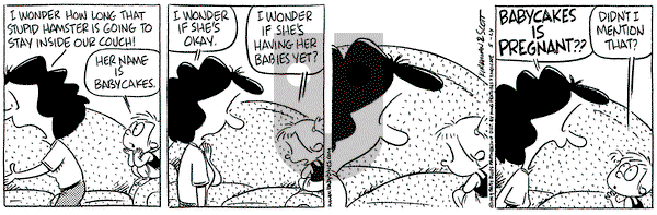 Baby Blues on Monday May 24, 1999 Comic Strip