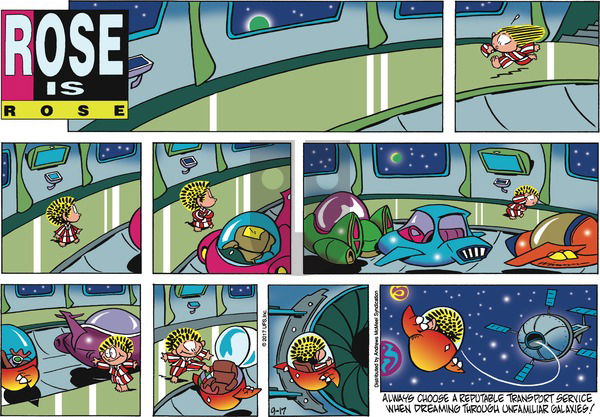 Rose is Rose on Sunday September 17, 2017 Comic Strip