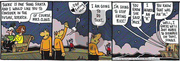 Overboard - Friday December 17, 2021 Comic Strip