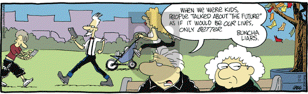 The Buckets on Monday October 10, 2016 Comic Strip
