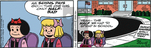 Nancy on Tuesday September 6, 2011 Comic Strip