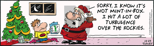 Frank and Ernest on Saturday December 23, 2017 Comic Strip